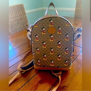 Gucci X Supreme Disney  Backpack